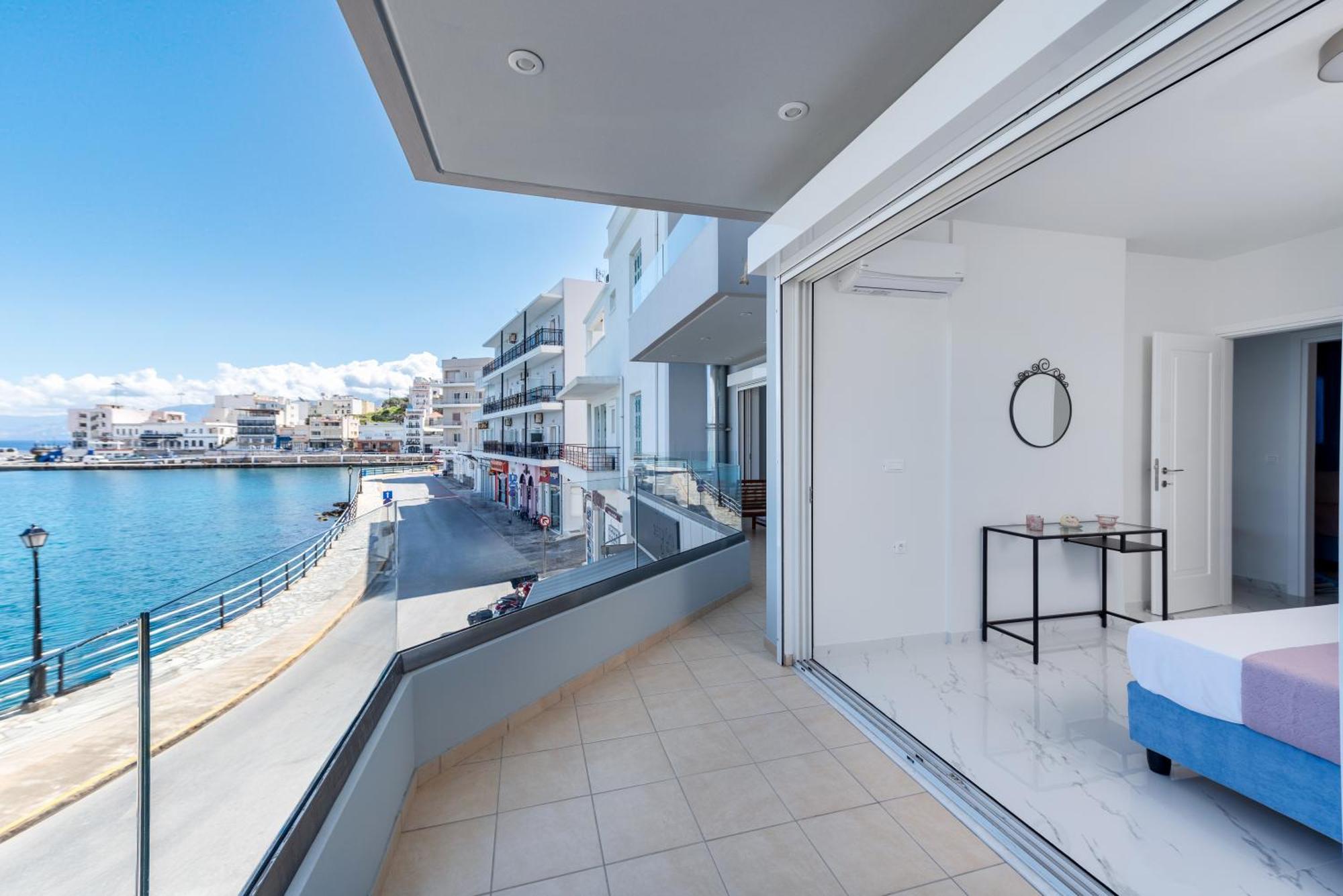 Апартаменти Sea View Bliss 2Br Agios Getaway Айос-Ніколаос Екстер'єр фото